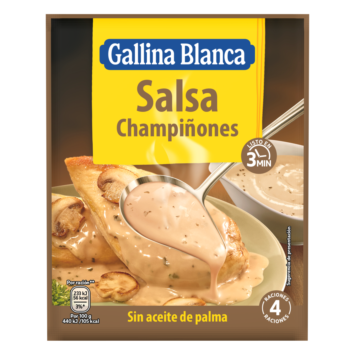 Salsa Champiñones