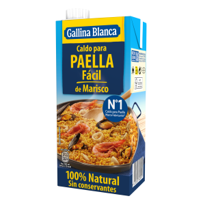 Caldo para Paella Fácil de Marisco 100% Natural