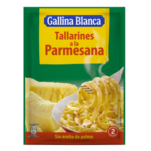 Tallarines a la Parmesana