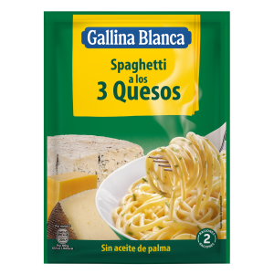 Spaghetti 3 Quesos