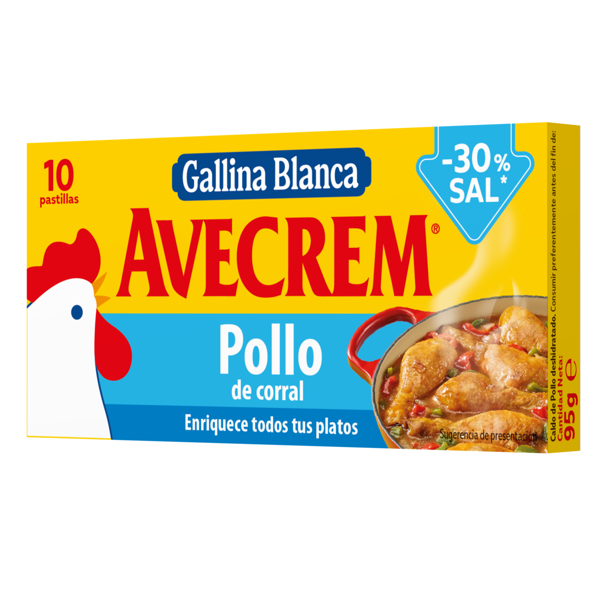 Avecrem Pollo -30% de sal