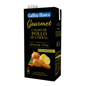 Caldo Gourmet de Pollo de Corral 100% Natural