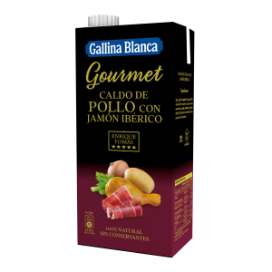 Caldo Gourmet de Pollo con Jamón Ibérico Enrique Tomás 100% Natural